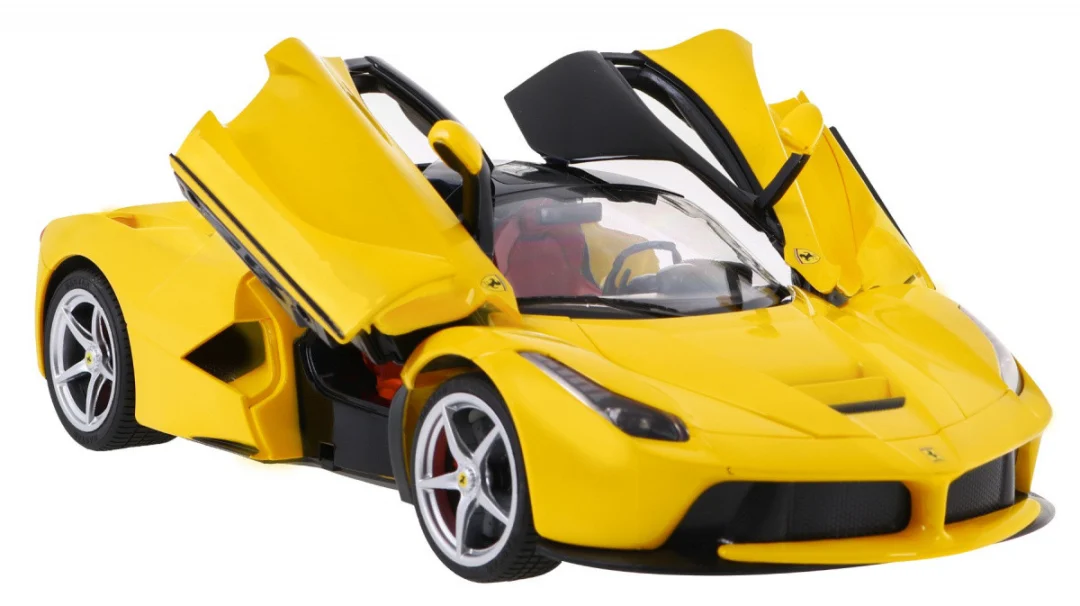 Ferrari LaFerrari žuti RASTAR 1:14 Automobil na daljinsko upravljanje + 2,4 GHz daljinski upravljač_6