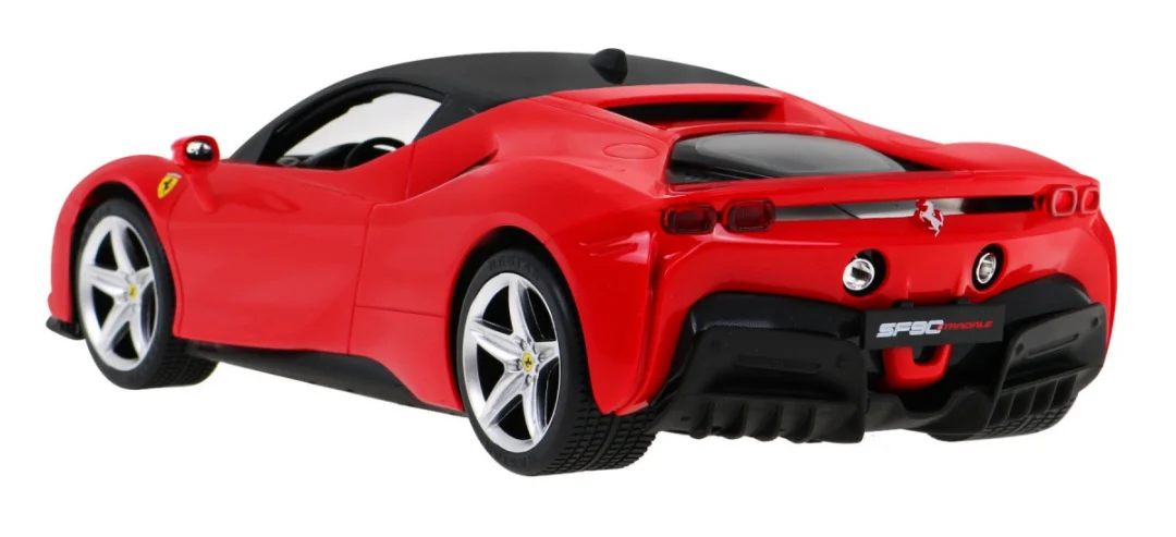 Ferrari SF90 Stradale RASTAR model 1:14 Automobil na daljinsko upravljanje + daljinski, crvena_3