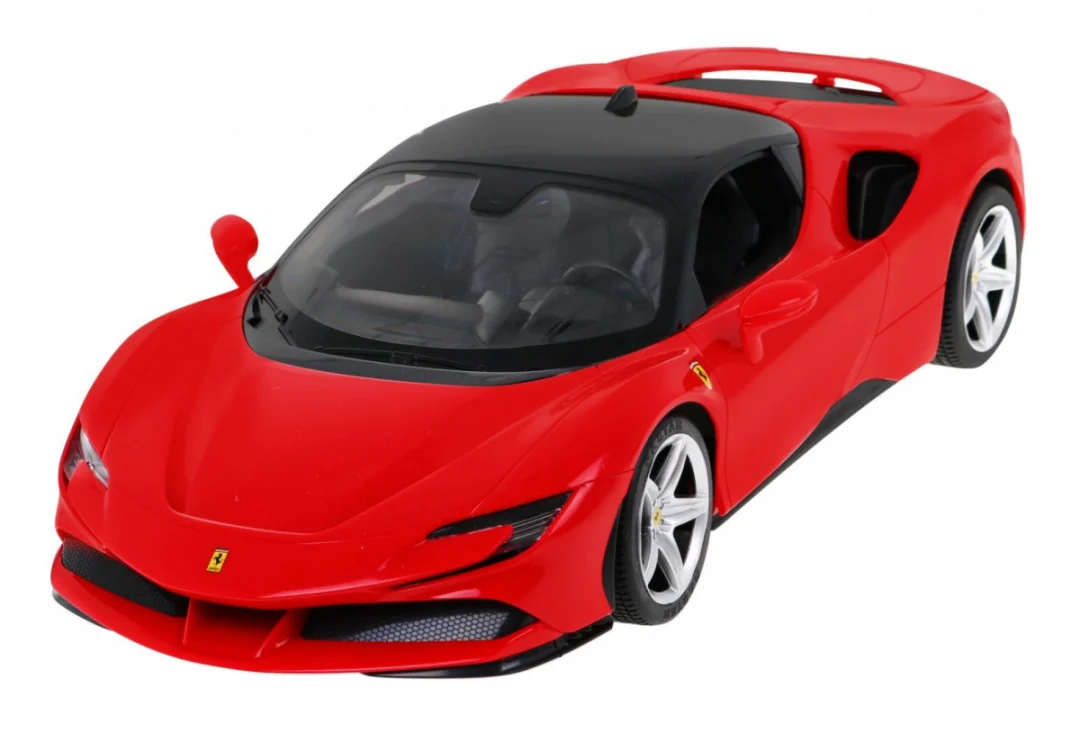 Ferrari SF90 Stradale RASTAR model 1:14 Automobil na daljinsko upravljanje + daljinski, crvena_4