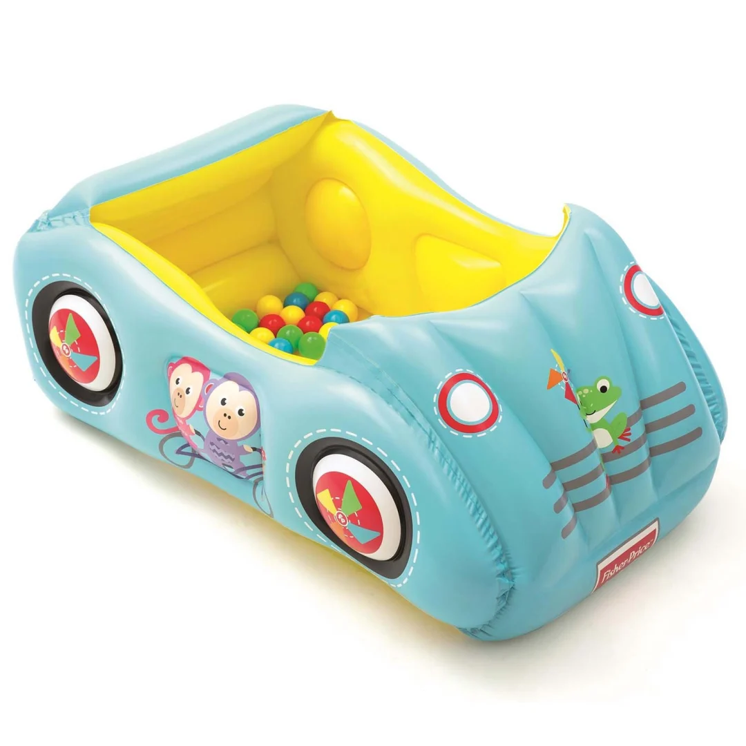 Fisher-Price Bestway 93535 Auto igralište + loptice_1
