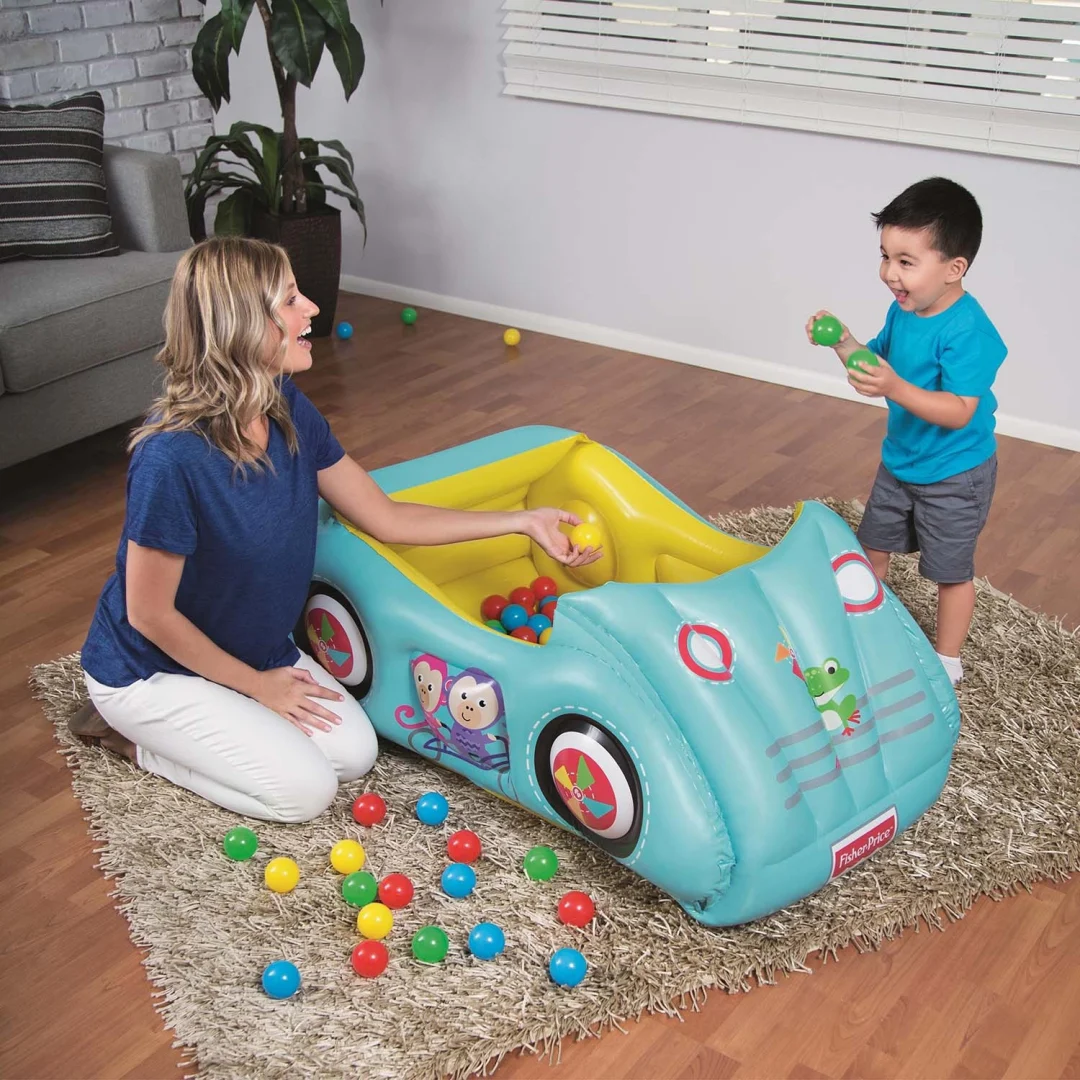 Fisher-Price Bestway 93535 Auto igralište + loptice_2