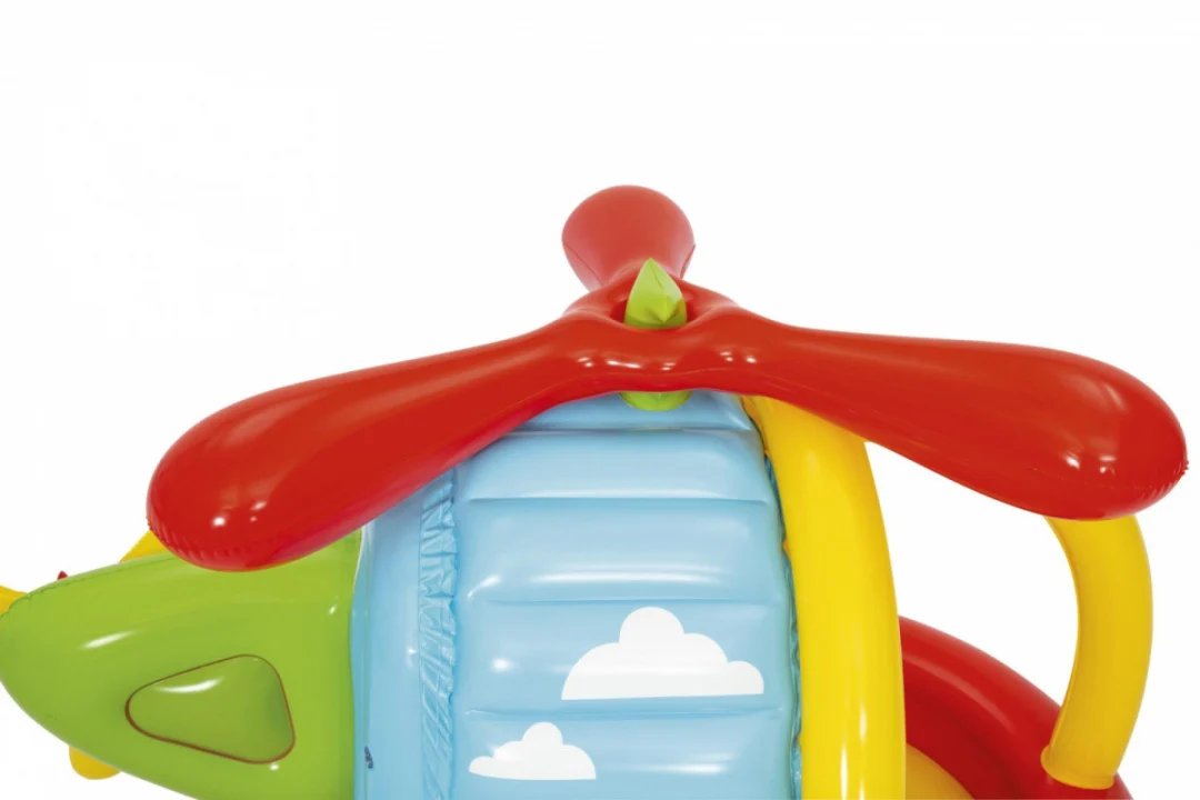 Fisher-Price Napuhavano igralište za djecu Bazen Helikopter BESTWAY 155x102x91cm + Loptice_5