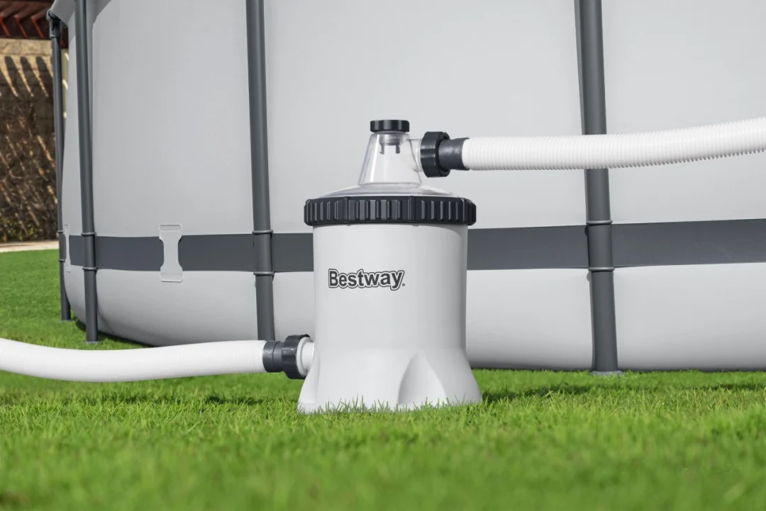 FlowClear pumpa za filtriranje bazena BESTWAY 1500gal + polisferni uložak_5