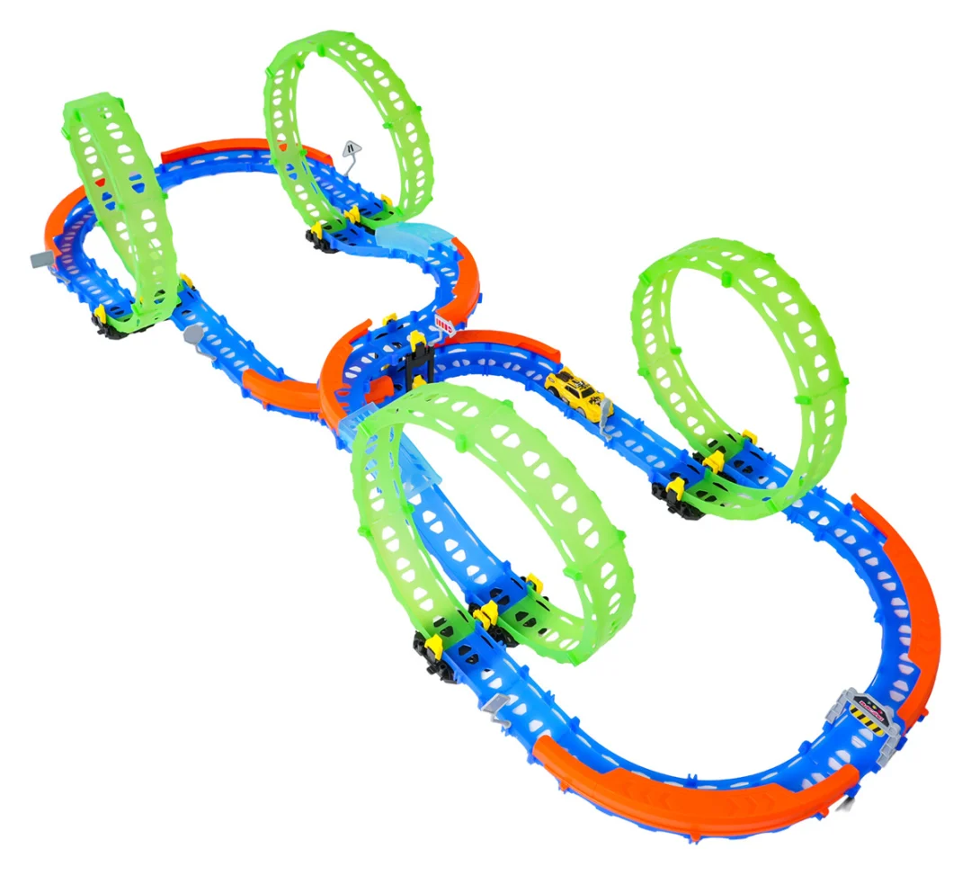 Fluorescentna trkaća staza 86 dijelova_4
