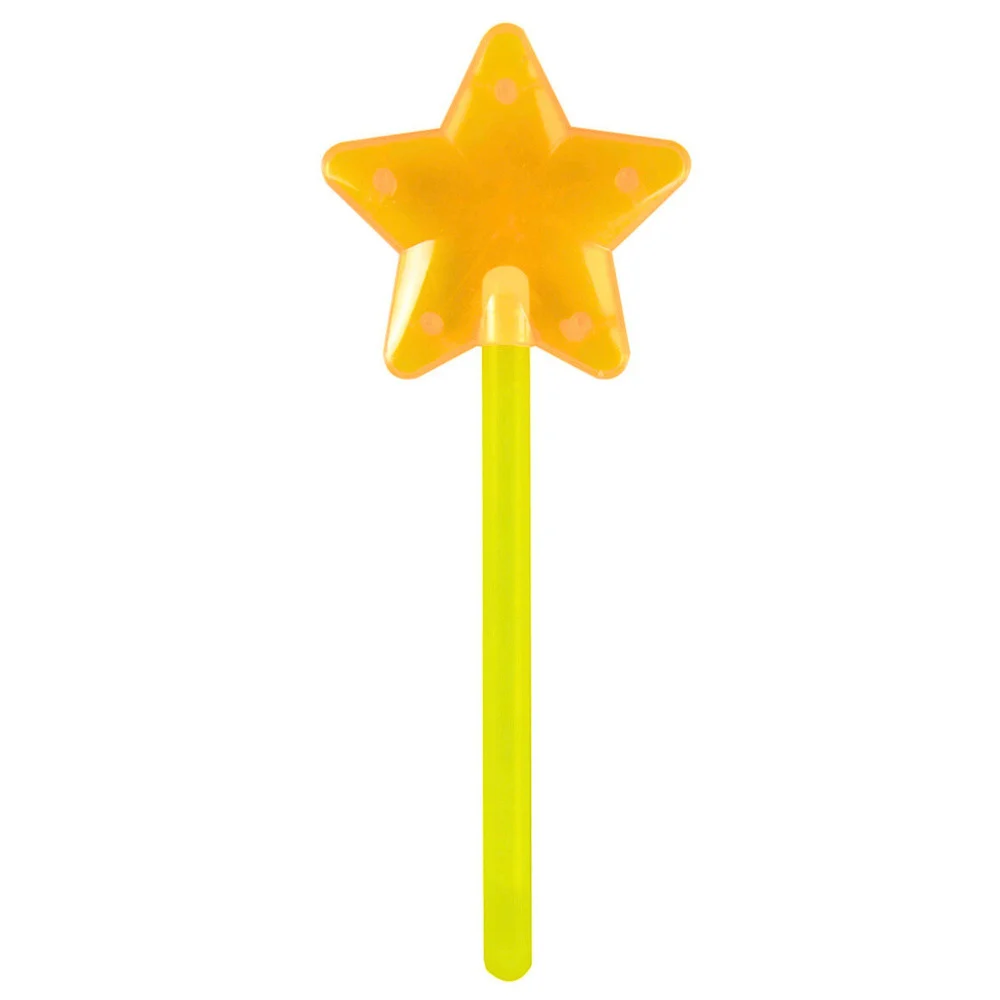 Fluorescentni neonski štapić zvijezda koji svijetli u mraku 22 cm_2