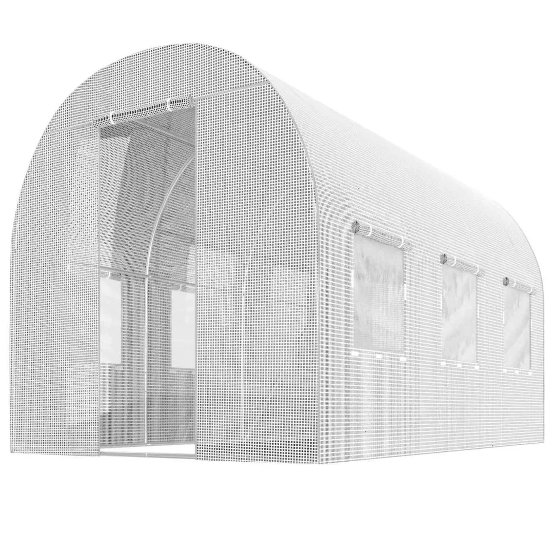 Folija za vrtni tunel 2x3,5m (7m2) bijela Plonos_2