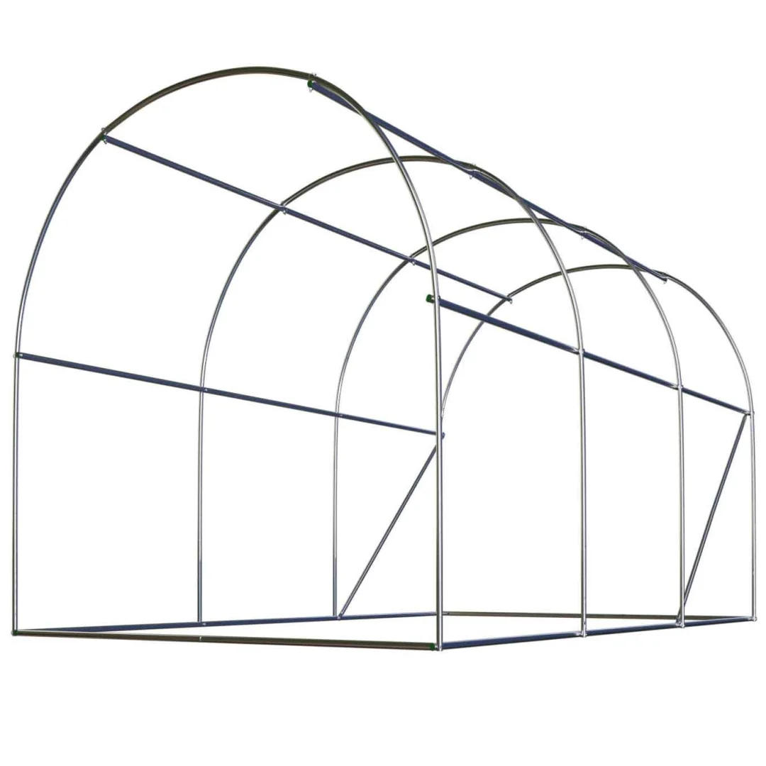 Folija za vrtni tunel 2x3,5m (7m2) bijela Plonos_4