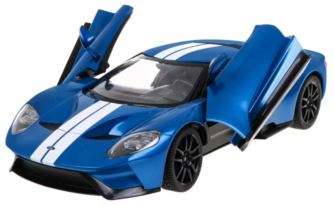 Ford GT plavi RASTAR model 1:14 Automobil na daljinsko upravljanje + 2,4 GHz daljinski, plava_3