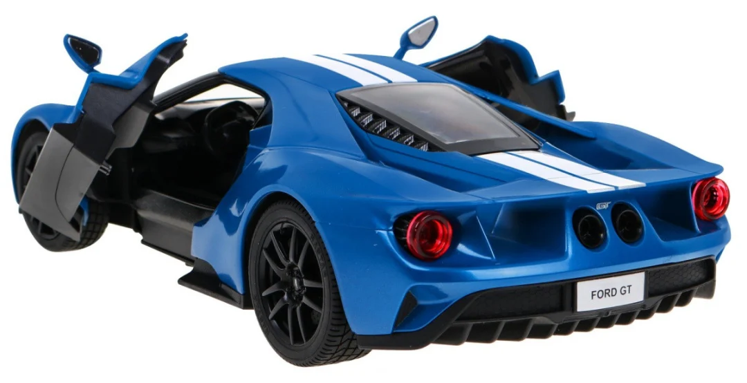 Ford GT plavi RASTAR model 1:14 Automobil na daljinsko upravljanje + 2,4 GHz daljinski, plava_4