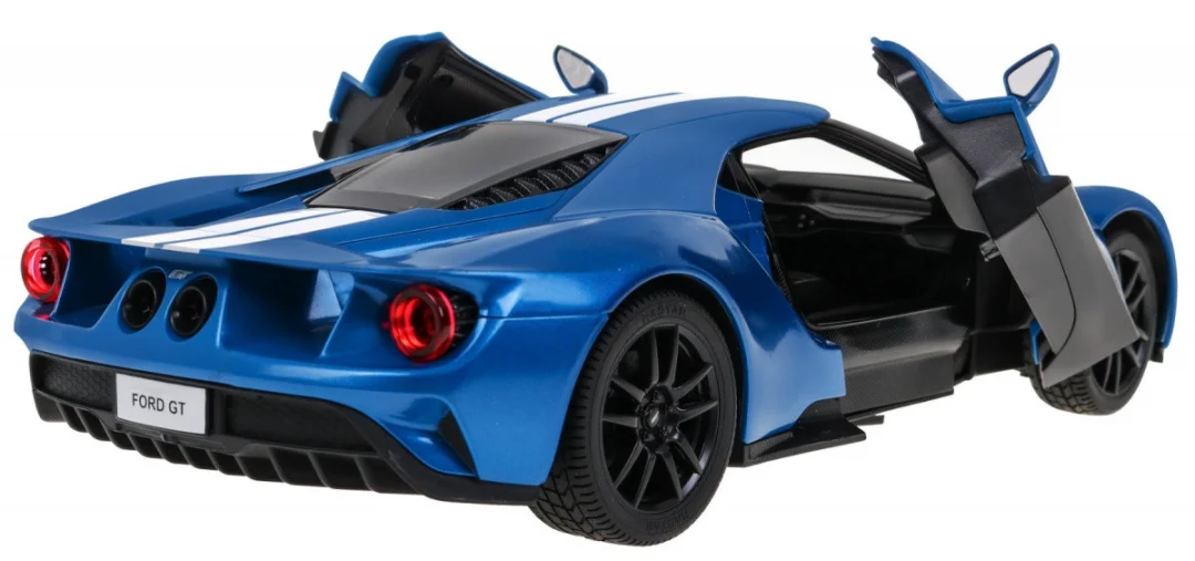Ford GT plavi RASTAR model 1:14 Automobil na daljinsko upravljanje + 2,4 GHz daljinski, plava_5