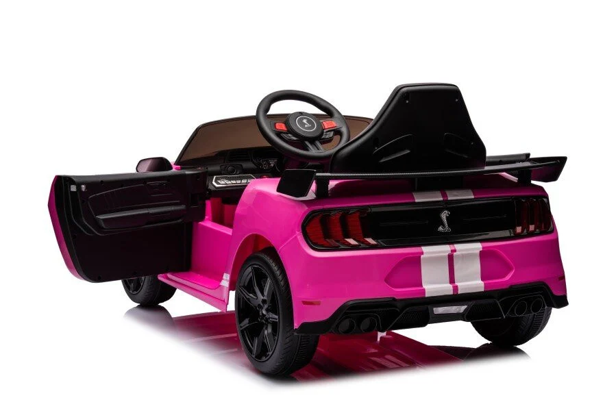 Ford Mustang GT500 Shelby ružičasti auto na akumulator_4