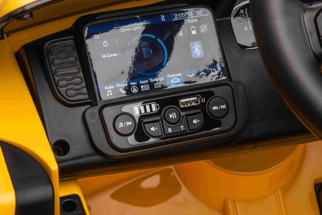 Ford Ranger LIFT na akumulator žuti_49