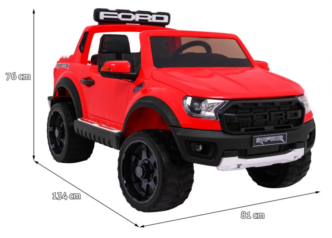 Ford Ranger Raptor crveno vozilo_2