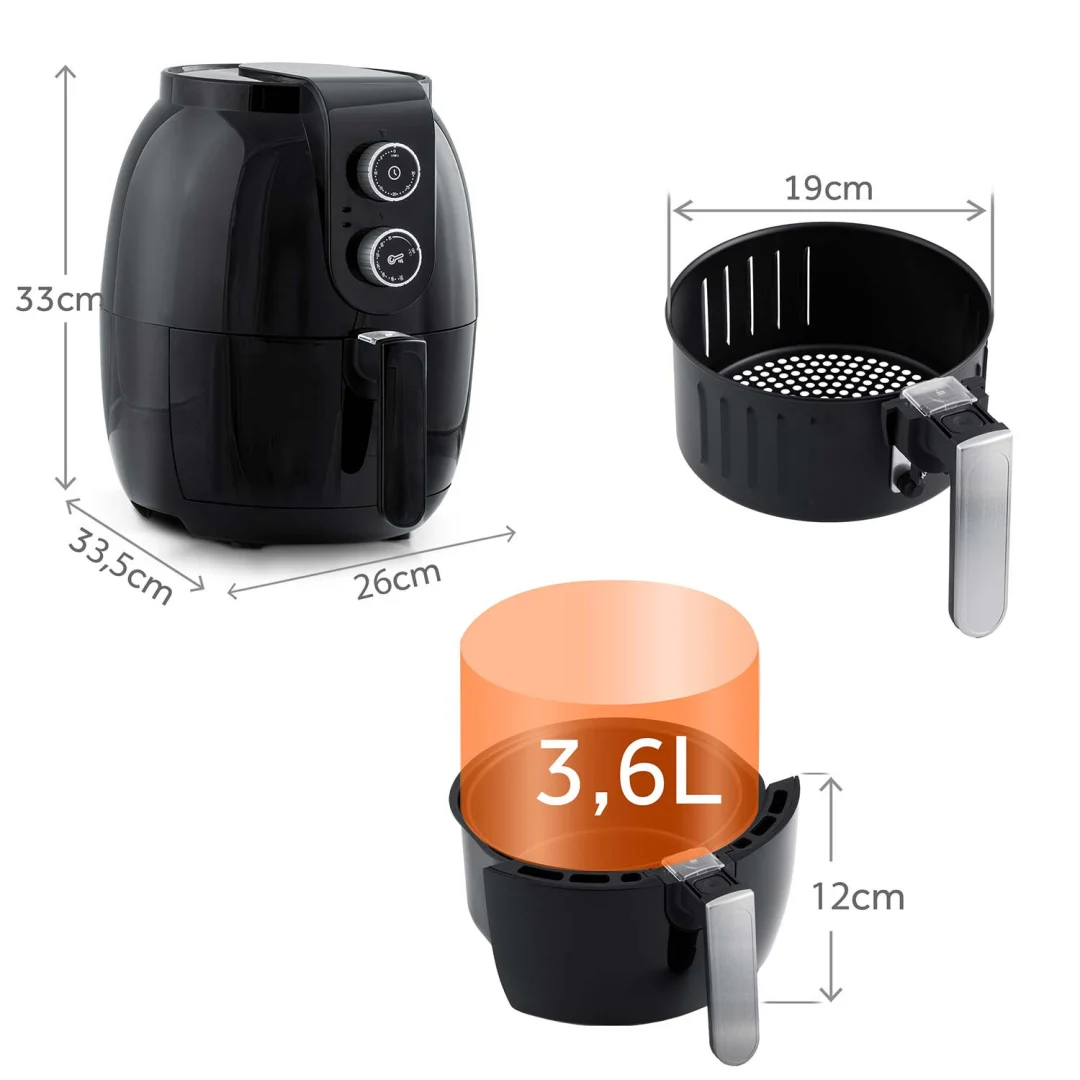 Friteza na vrući zrak 3,6 l Berdsen BD-650_2