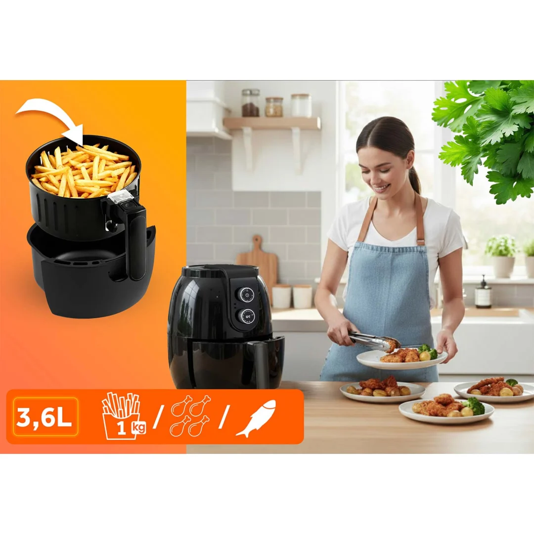 Friteza na vrući zrak 3,6 l Berdsen BD-650_5