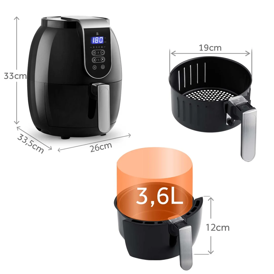Friteza na vrući zrak 3,6 l Berdsen BD-651_2