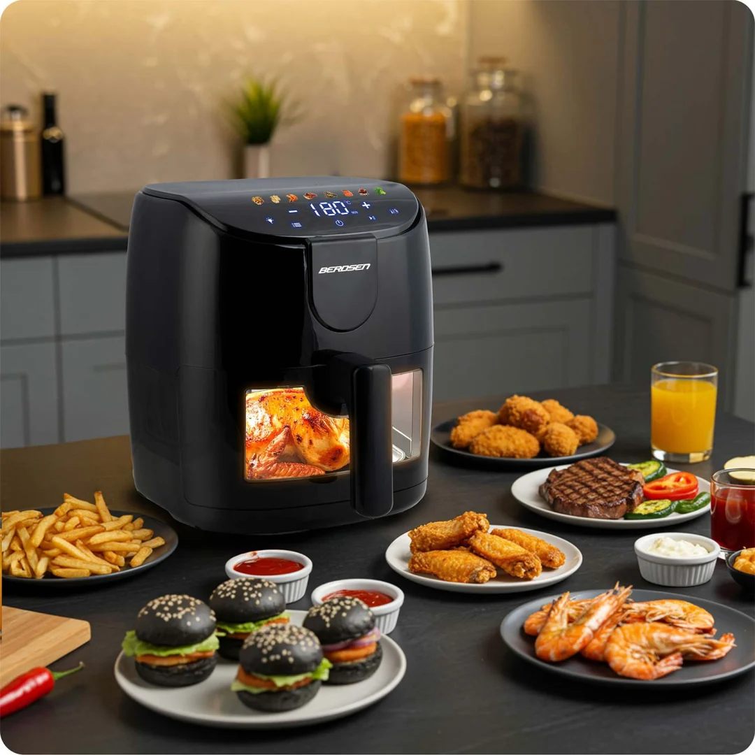 Friteza na vrući zrak 4 l Berdsen BD-658 1500 W crni_12