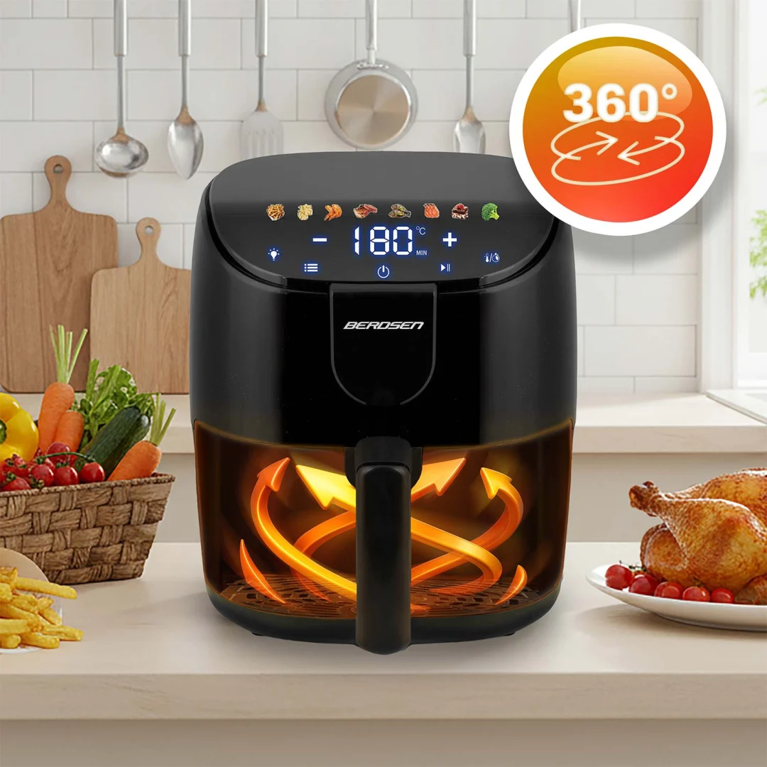 Friteza na vrući zrak 4 l Berdsen BD-658 1500 W crni_13