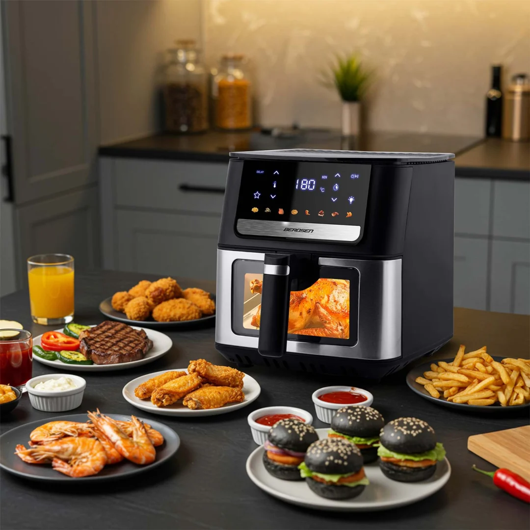 Friteza na vrući zrak 6,5 l Berdsen BD-655 1700 W crni_12