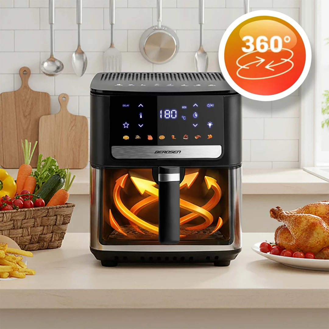 Friteza na vrući zrak 6,5 l Berdsen BD-655 1700 W crni_14