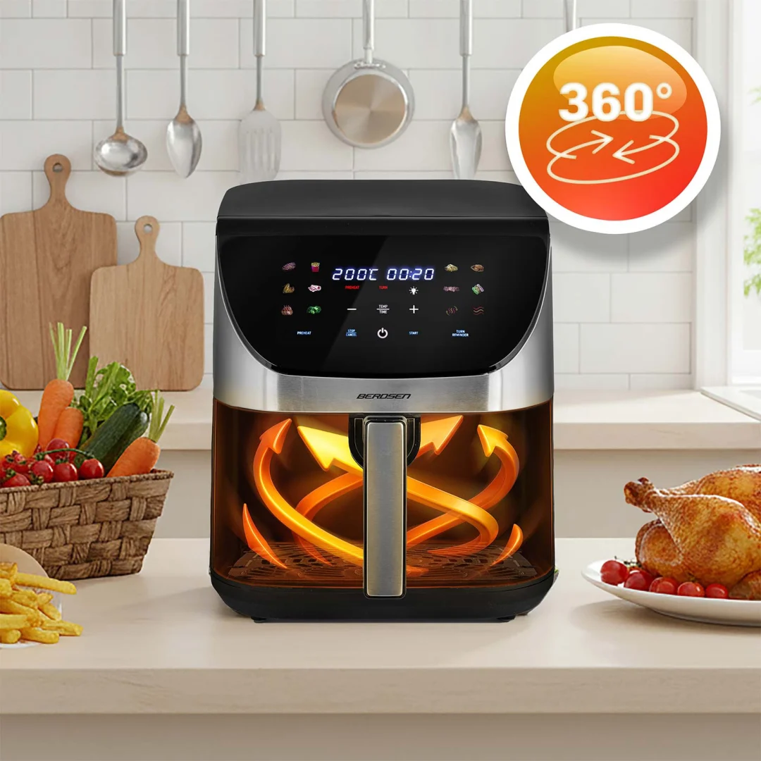 Friteza na vrući zrak 8 l Berdsen BD-659 1700 W srebrni_12