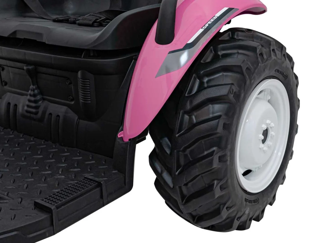 GROW 1804 traktor na akumulator ružičasti_17