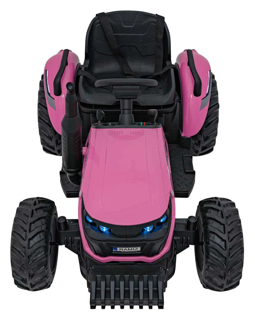 GROW 1804 traktor na akumulator ružičasti_20