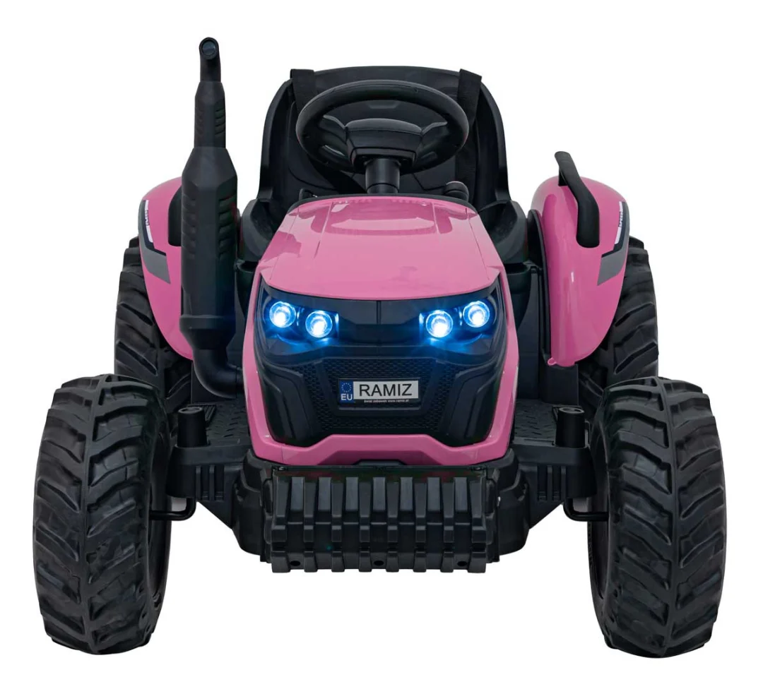 GROW 1804 traktor na akumulator ružičasti_4