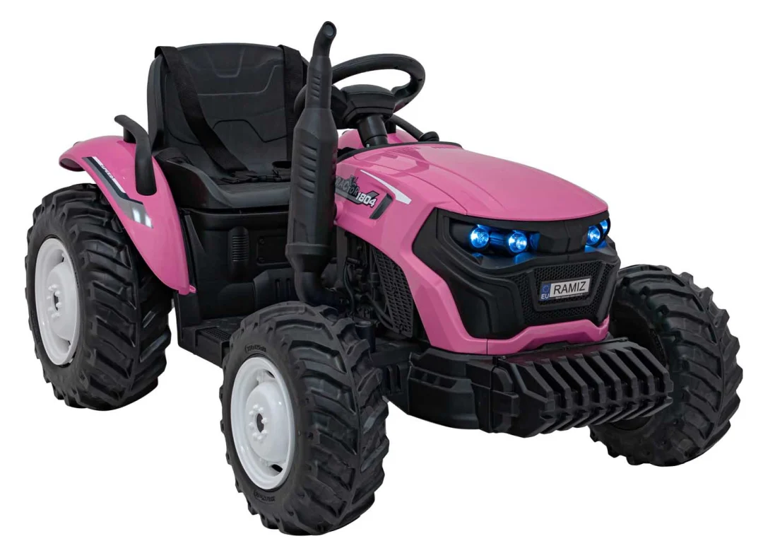 GROW 1804 traktor na akumulator ružičasti_5