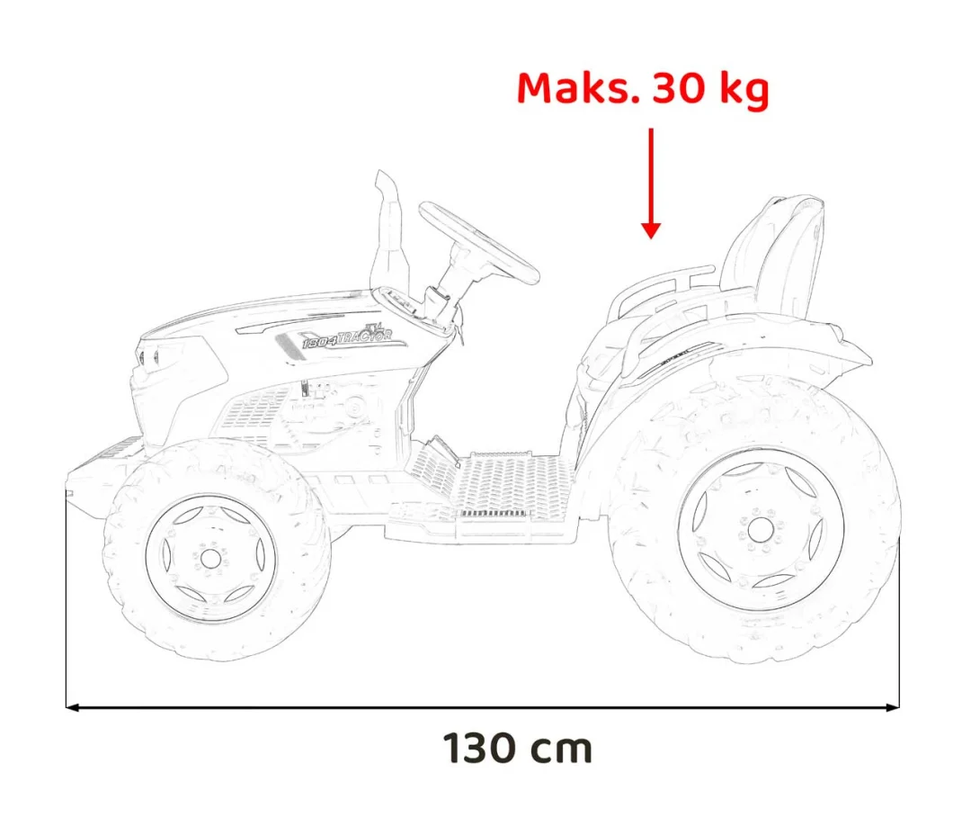 GROW 1804 traktor na akumulator tamnozeleni_3