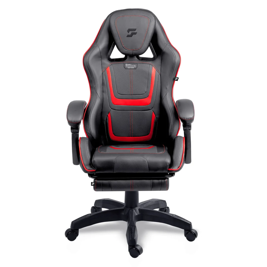 Gaming stolica Sofotel Specter, okretna, s osloncem za noge, siva, var. 242901_19