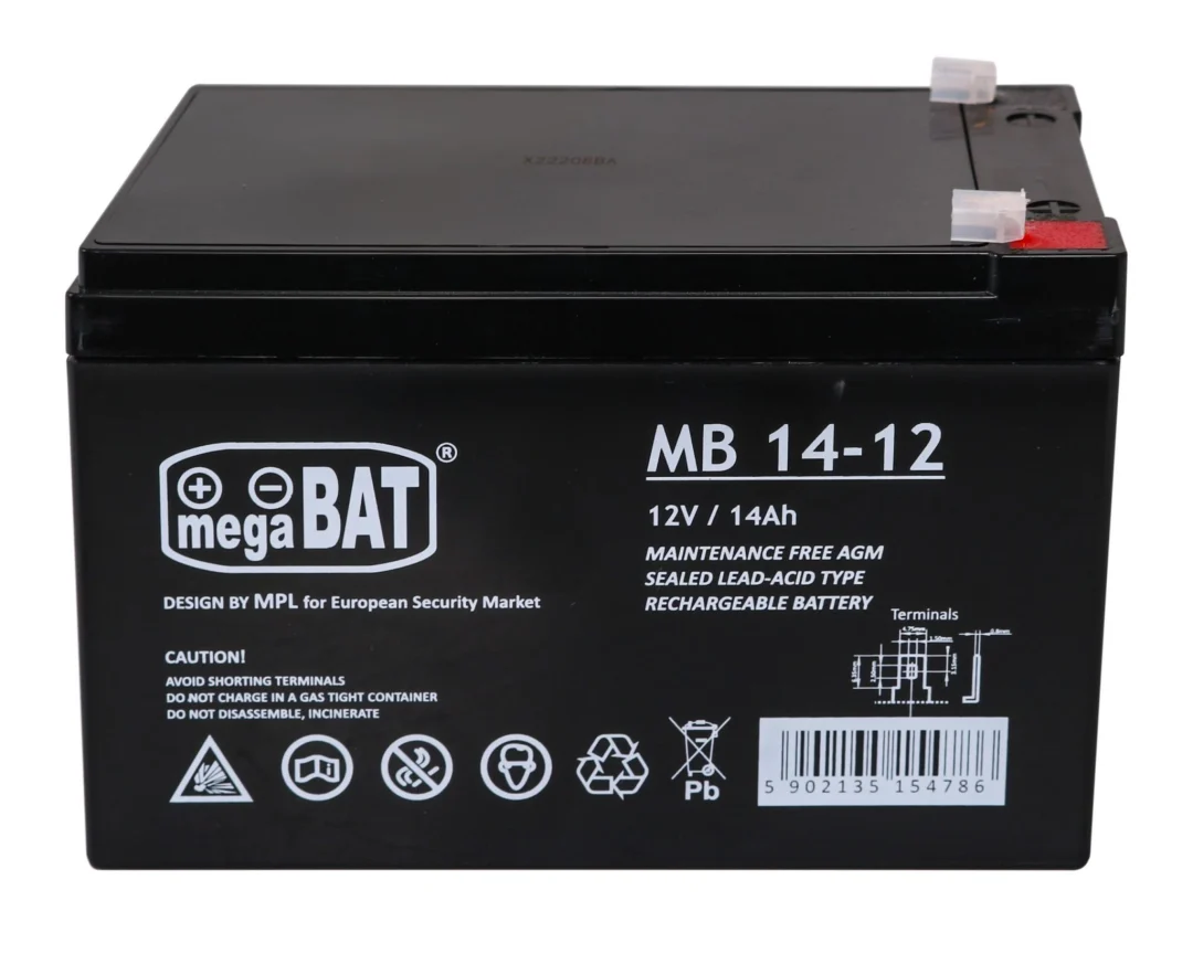 Gel baterija 12V/14Ah za dječja električna vozila_2