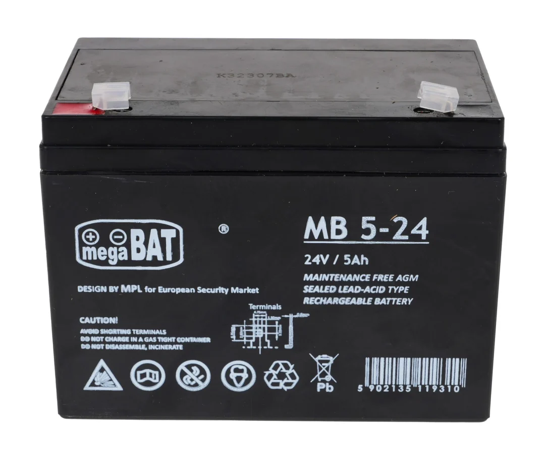 Gel baterija 24V/5Ah rezervni dio_2