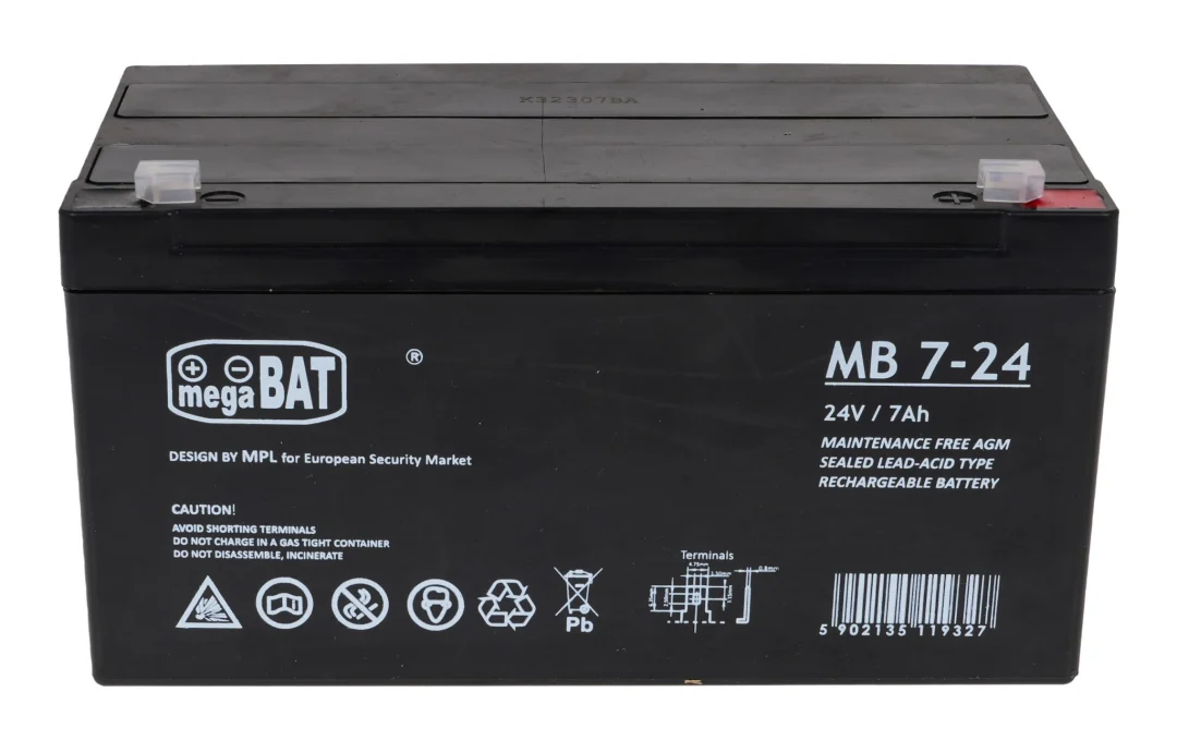 Gel baterija 24V/7Ah rezervni dio_2