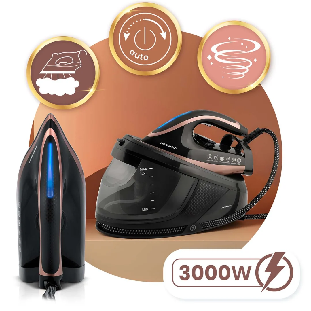 Generator pare za glačanje na paru 3000W Berdsen BD-334 s keramičkim premazom_5