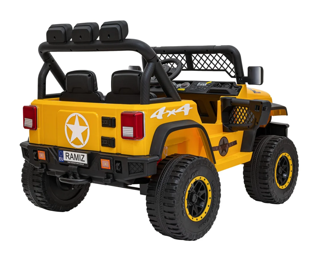 Geoland Power terenski auto za 2 djece, žuti_12