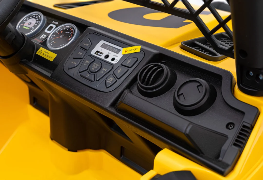 Geoland Power terenski auto za 2 djece, žuti_14