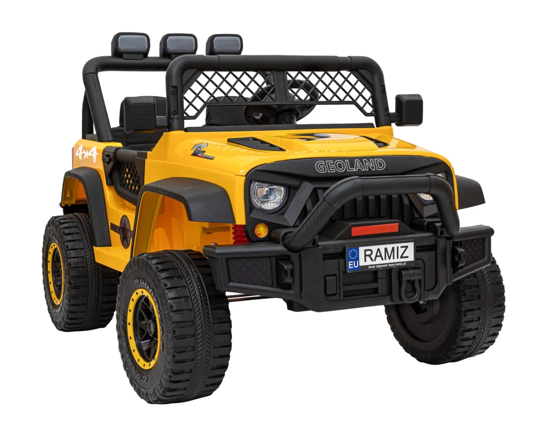 Geoland Power terenski auto za 2 djece, žuti_5