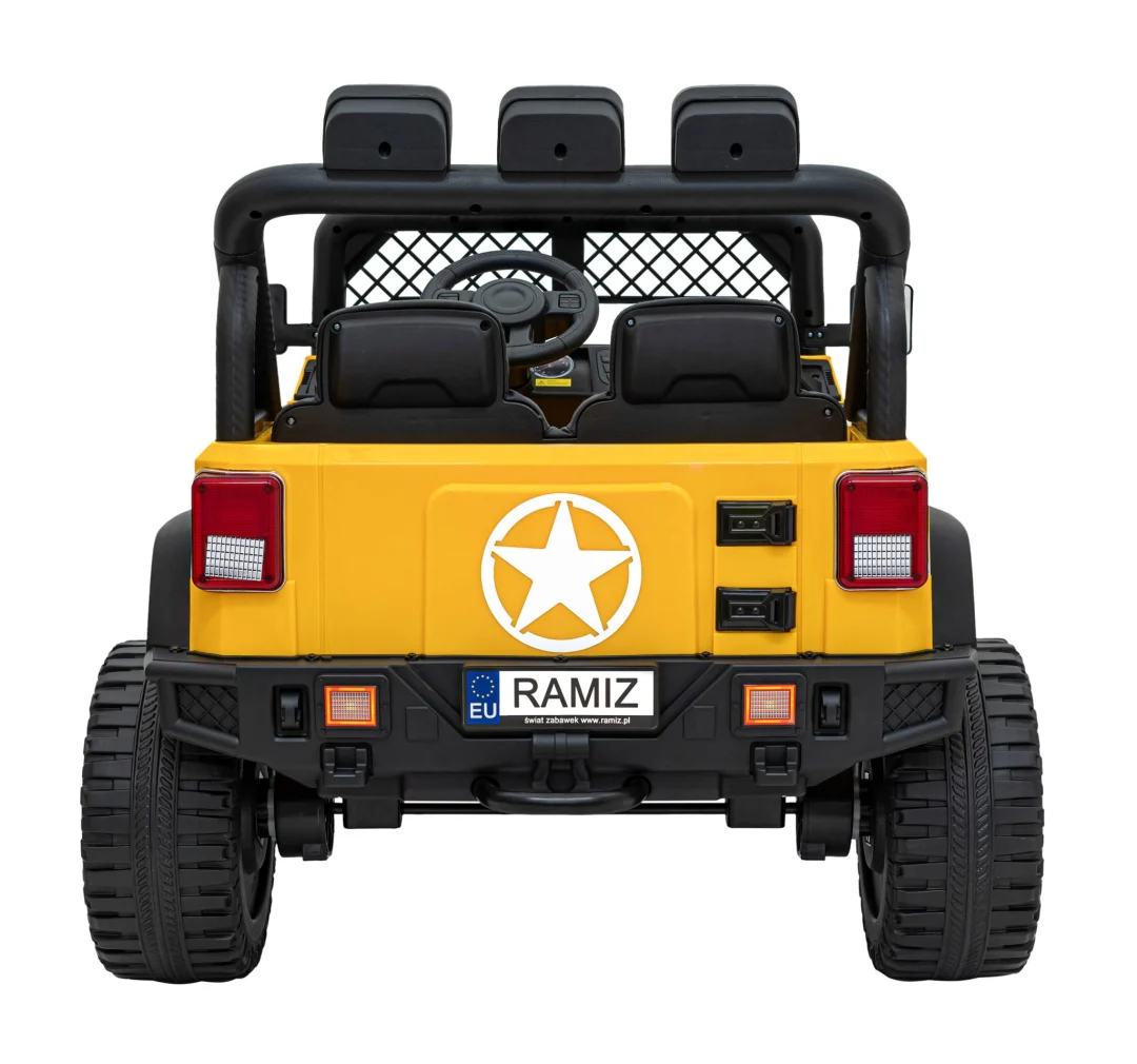 Geoland Power terenski auto za 2 djece, žuti_8