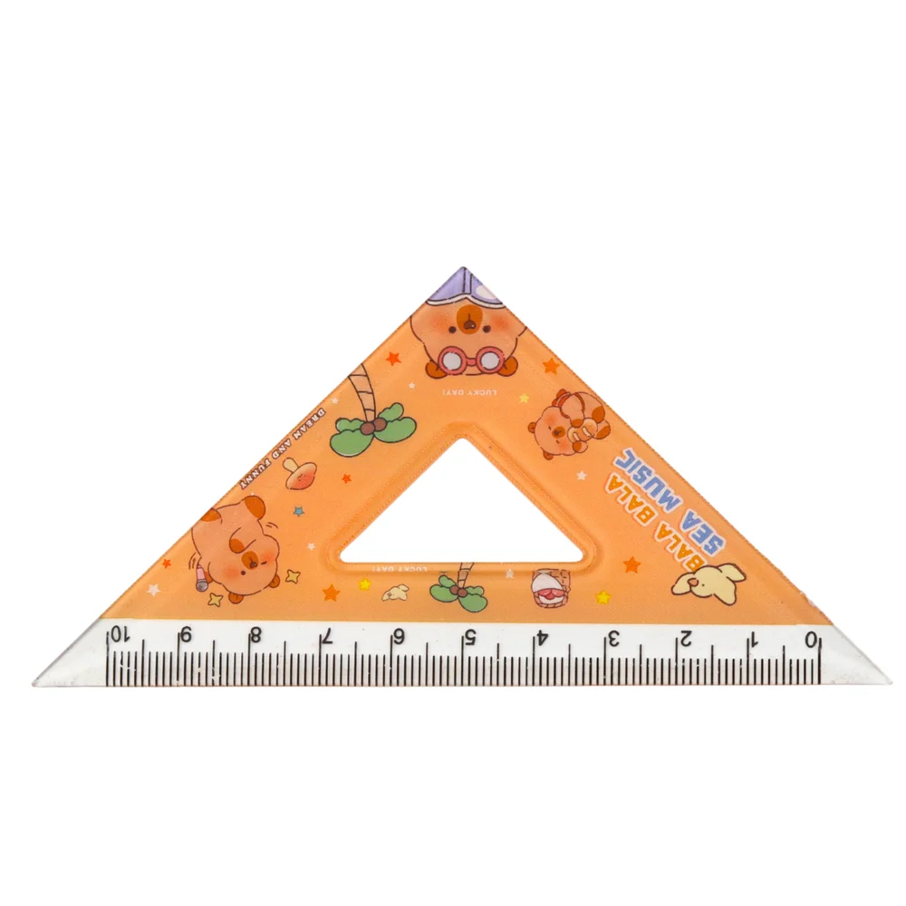 Geometrijski set s motivom kapibare, 4 komada_2