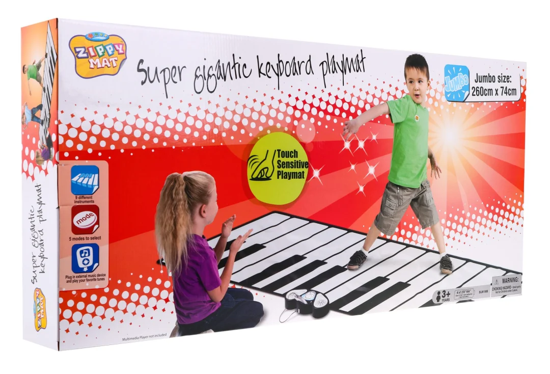 Glazbena podloga klavijatura XXL 260 × 74 cm_5