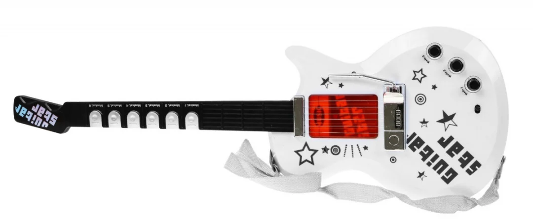 Glazbeni set za djecu 6+ električna gitara + pojačalo + mikrofon_9