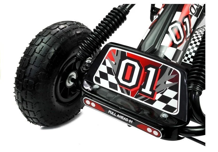 Go-kart A-15 crni s pumpanim kotačima_11
