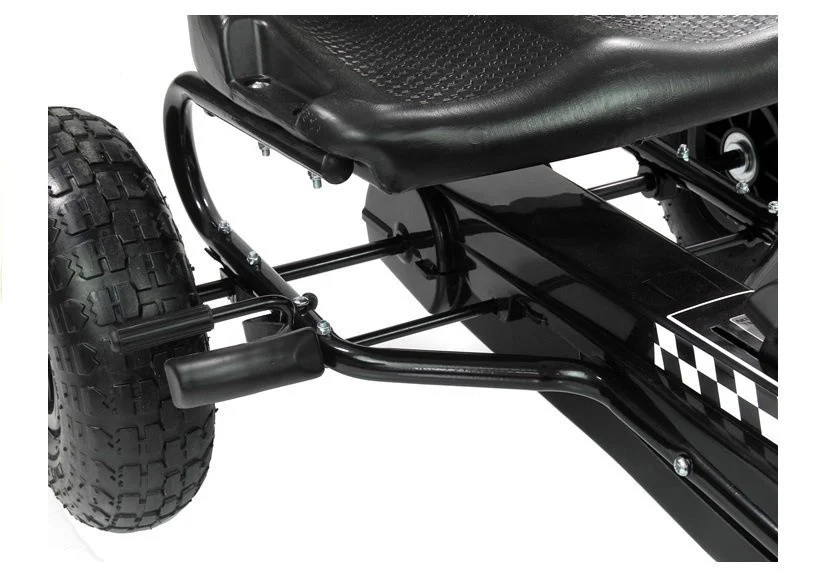 Go-kart A-15 crni s pumpanim kotačima_7