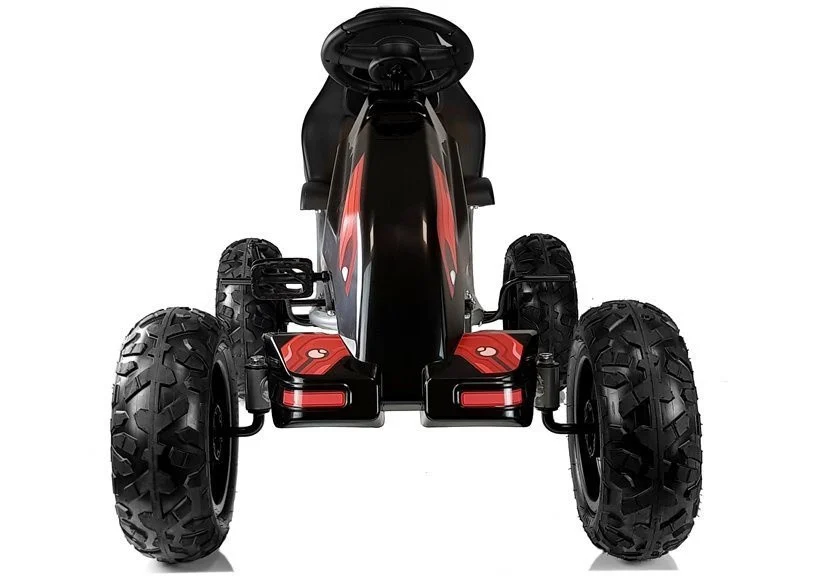 Go-kart na pedale B012, crni, kotači Ø 34 cm_2