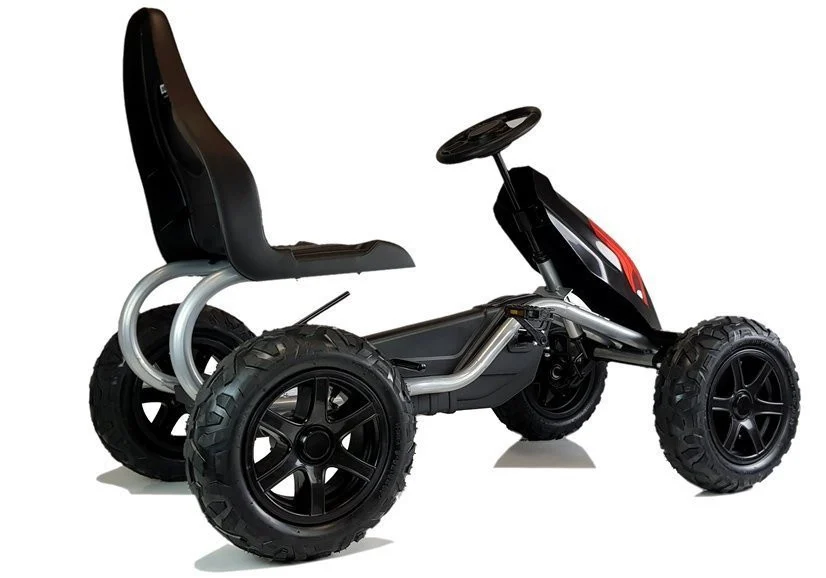 Go-kart na pedale B012, crni, kotači Ø 34 cm_6