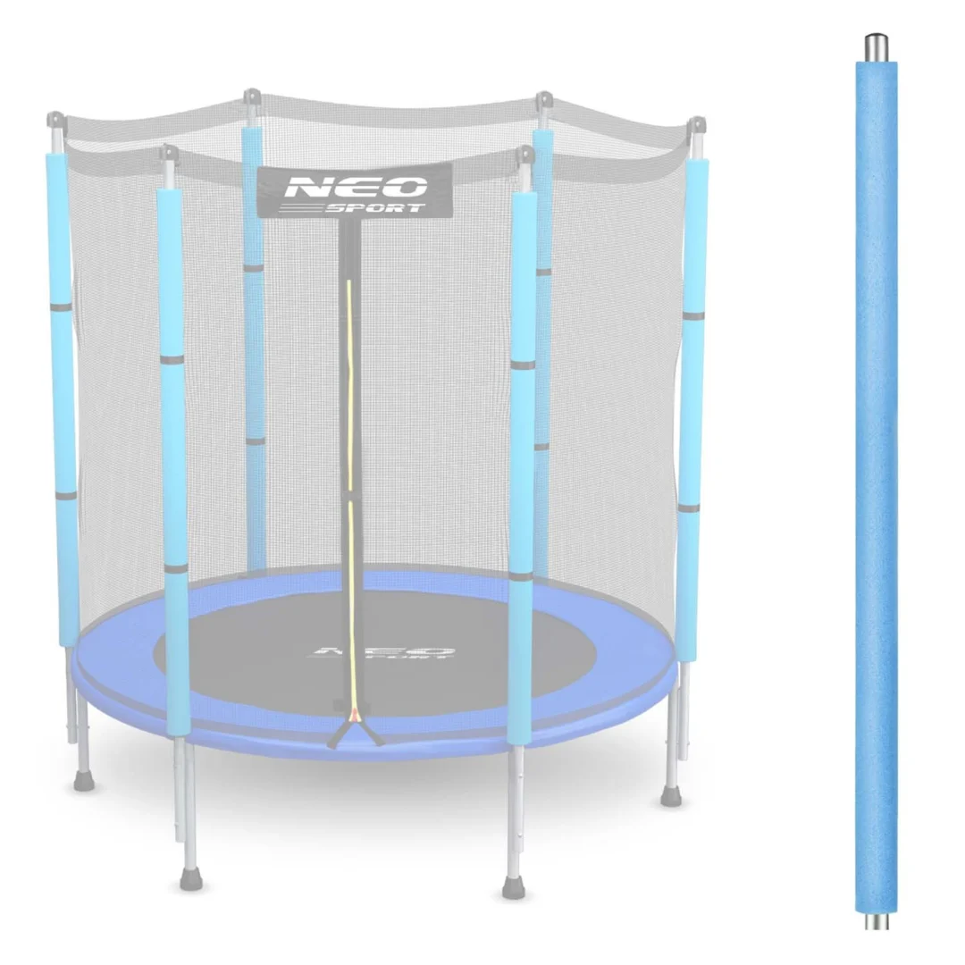 Gornji stup trampolina Neo-Sport, vanjska mreža, Ø 1,4 m, plavi_1