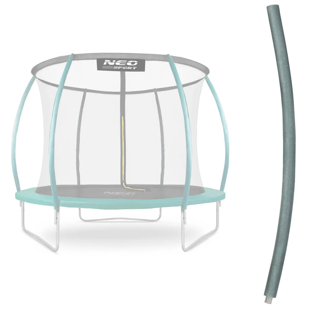 Gornji stup trampolina tipa C Neo-Sport, 8–14 ft, zeleni_1
