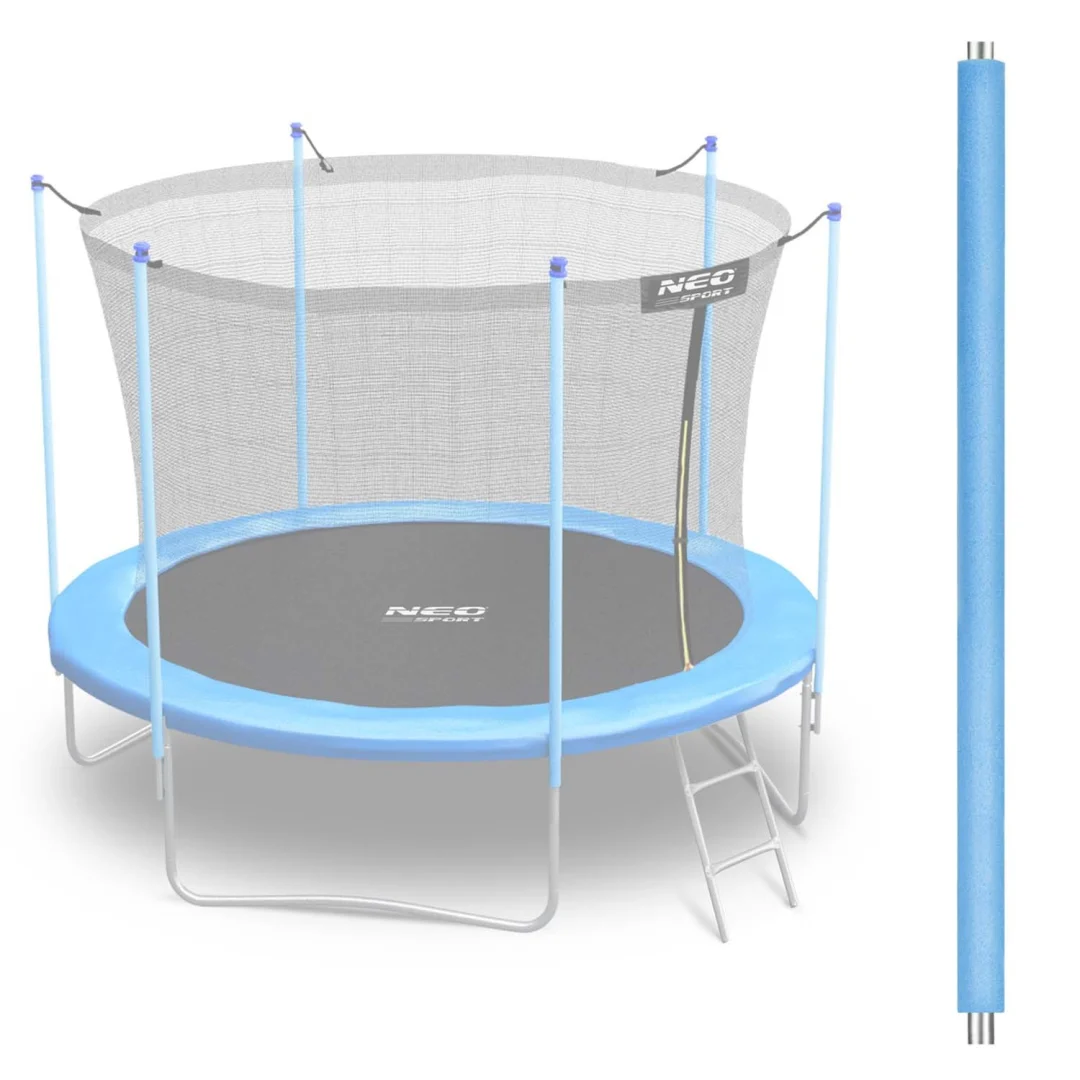 Gornji stup za trampolin Neo-Sport 183 cm, 6 ft, unutarnja mreža, plava_1