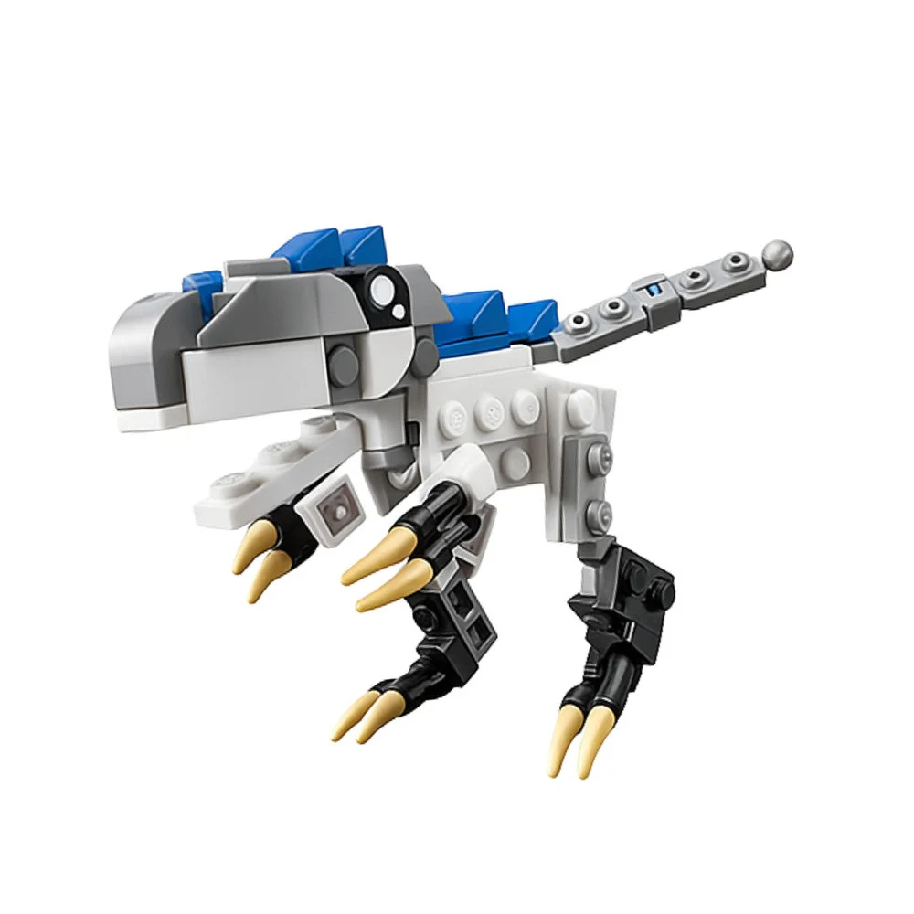 Građevinske kocke 2u1 robot i tiranosaur Rex 67 kom_3